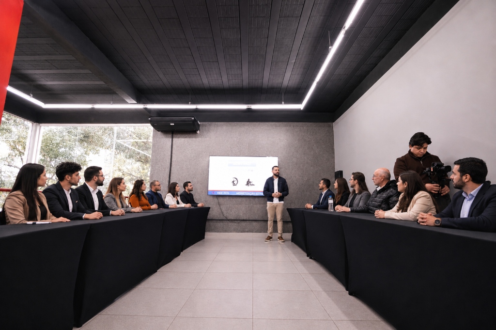 Encontro com empresários na sede da MEX